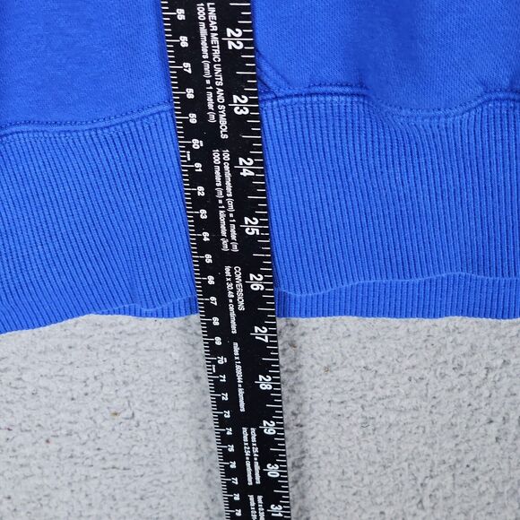 Under Armour Hoodie Womens Large Blue Storm ColdGear Hooded Sweatshirt - Picture 5 of 10